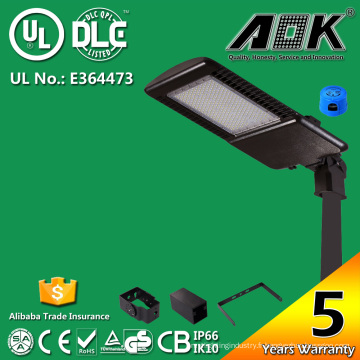 UL cUL Dlc Approuvé Taiwan Meanwell Driver 130lm / W 1000W Replacement LED Parking Lot Light